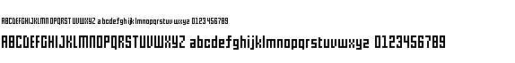 preview image of the Pxl font