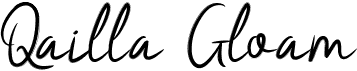 preview image of the Qailla Gloam font