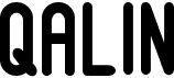 preview image of the Qalin font
