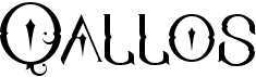 preview image of the Qallos font