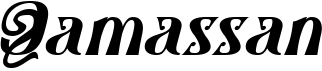 preview image of the Qamassan font