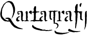 preview image of the Qartagrafy font