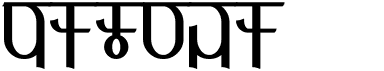 preview image of the Qijomi font