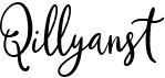 preview image of the Qillyanst font