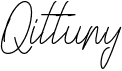 preview image of the Qittuny font