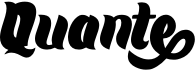 preview image of the Quante font