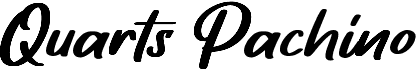 preview image of the Quarts Pachino font