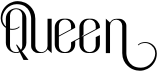 preview image of the Queen font