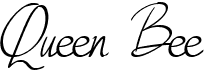 preview image of the Queen Bee font