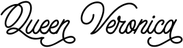 preview image of the Queen Veronica font