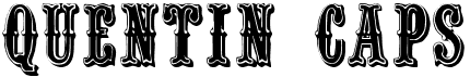 preview image of the Quentin Caps font