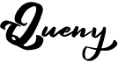 preview image of the Queny font