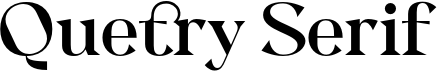 preview image of the Quetry Serif font