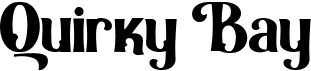 preview image of the Quirky Bay font