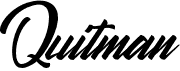 preview image of the Quitman font