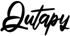 preview image of the Qutapy font