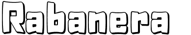 preview image of the Rabanera font