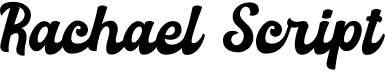 preview image of the Rachael Script font