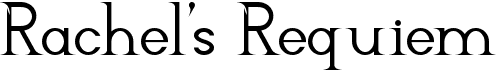 preview image of the Rachel's Requiem font