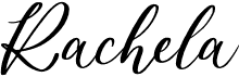 preview image of the Rachela font