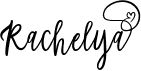 preview image of the Rachelya font