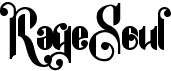 preview image of the RageSoul font