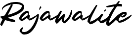 preview image of the Rajawalite font