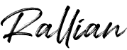 preview image of the Rallian font