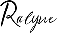 preview image of the Ralyne font
