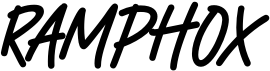 preview image of the Ramphox font