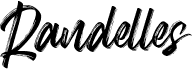 preview image of the Randelles font