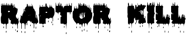 preview image of the Raptor Kill font