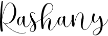 preview image of the Rashany font