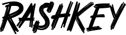 preview image of the Rashkey font