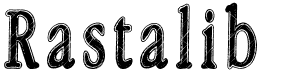 preview image of the Rastalib font