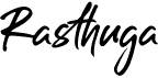 preview image of the Rasthuga font