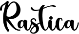 preview image of the Rastica font