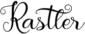 preview image of the Rastler font