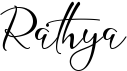 preview image of the Rathya font