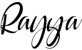 preview image of the Rayya font