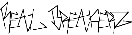 preview image of the Real Breakerz font