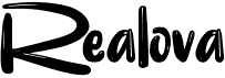 preview image of the Realova font