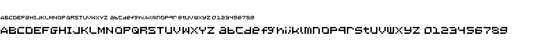 preview image of the Reblinking VIP font