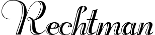 preview image of the Rechtman font