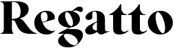preview image of the Regatto font
