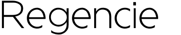 preview image of the Regencie font
