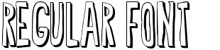 preview image of the Regular Font font