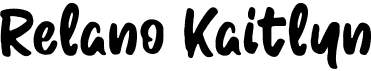 preview image of the Relano Kaitlyn font