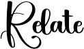 preview image of the Relate font