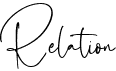 preview image of the Relation font